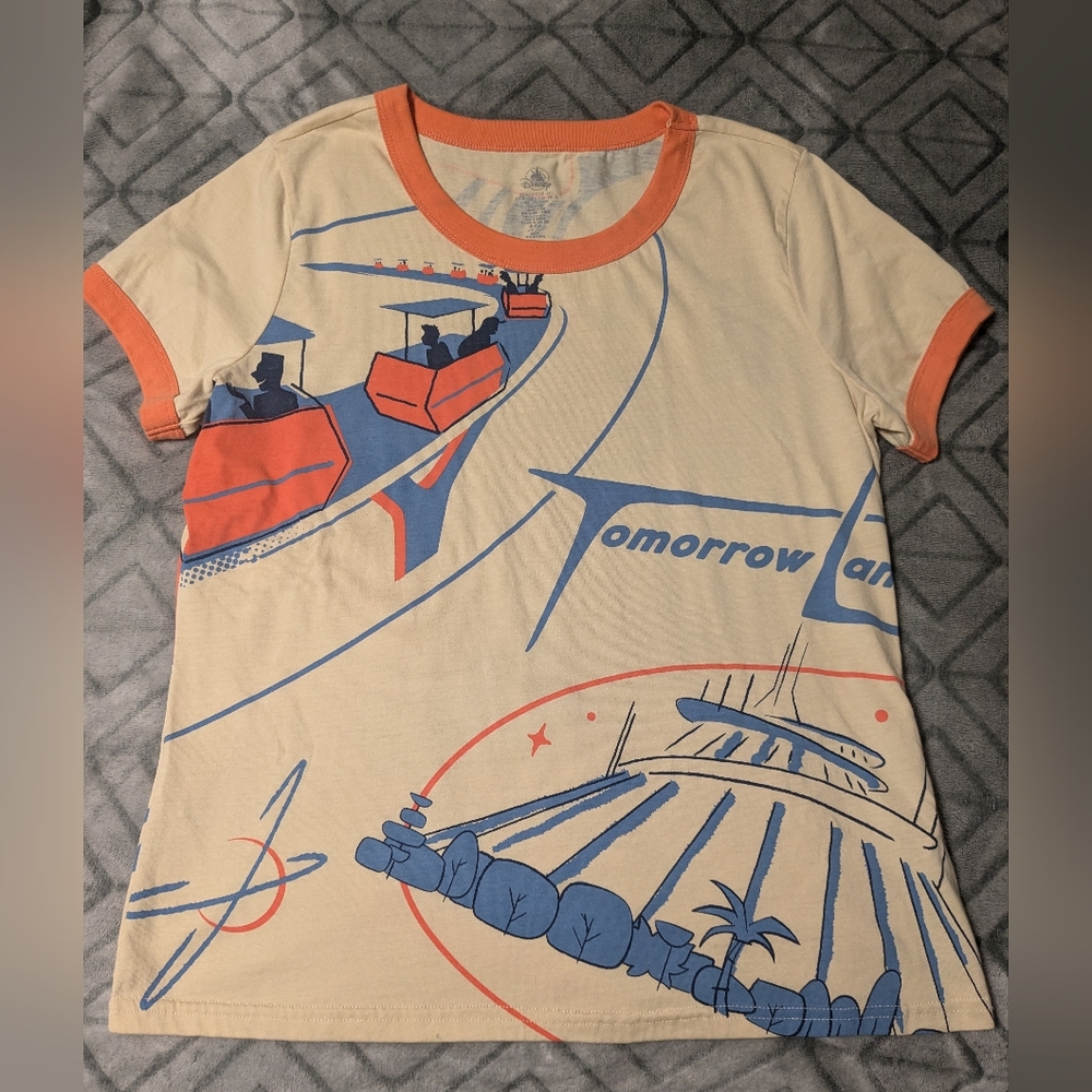 Disneyworld Tomorrowland Ringer Tee